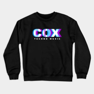 Carl Cox dj - techno music collector 90s Crewneck Sweatshirt